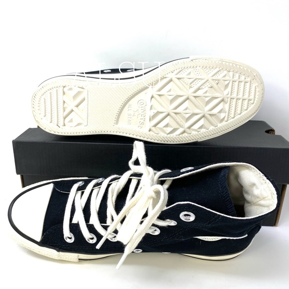 🌿Sale🌿 Converse Ctas Canvas High Top Black Egret Women’s Size 6.5 164673C - Picture 5 of 9